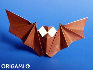 Chauve-Souris en origami