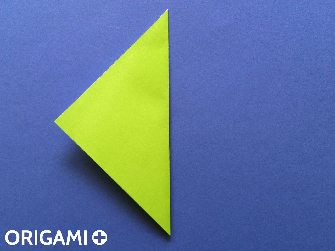 Sapin de Noël en origami