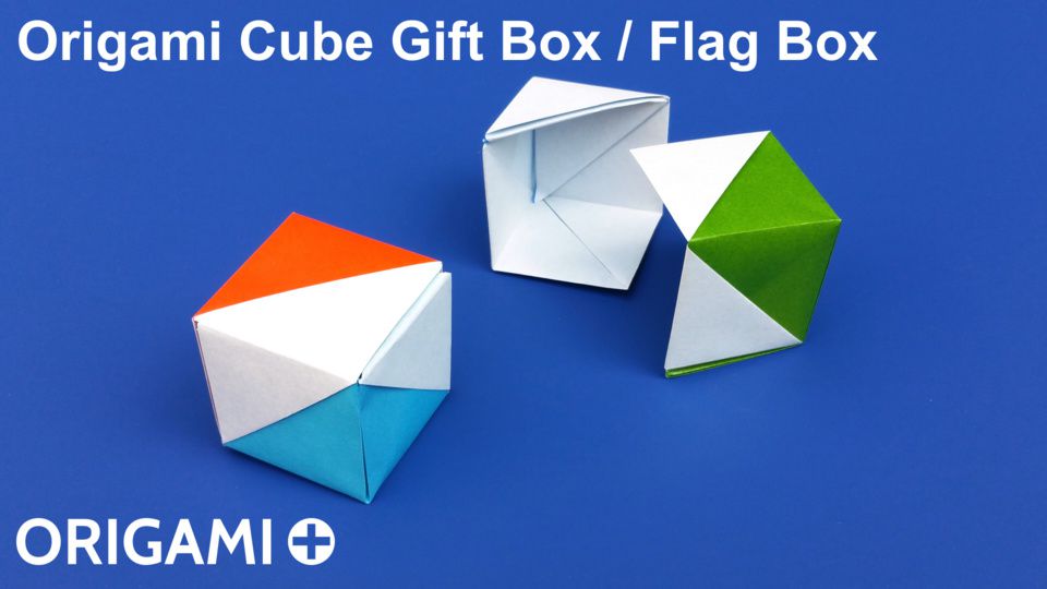Cube Gift Box / Flag Box