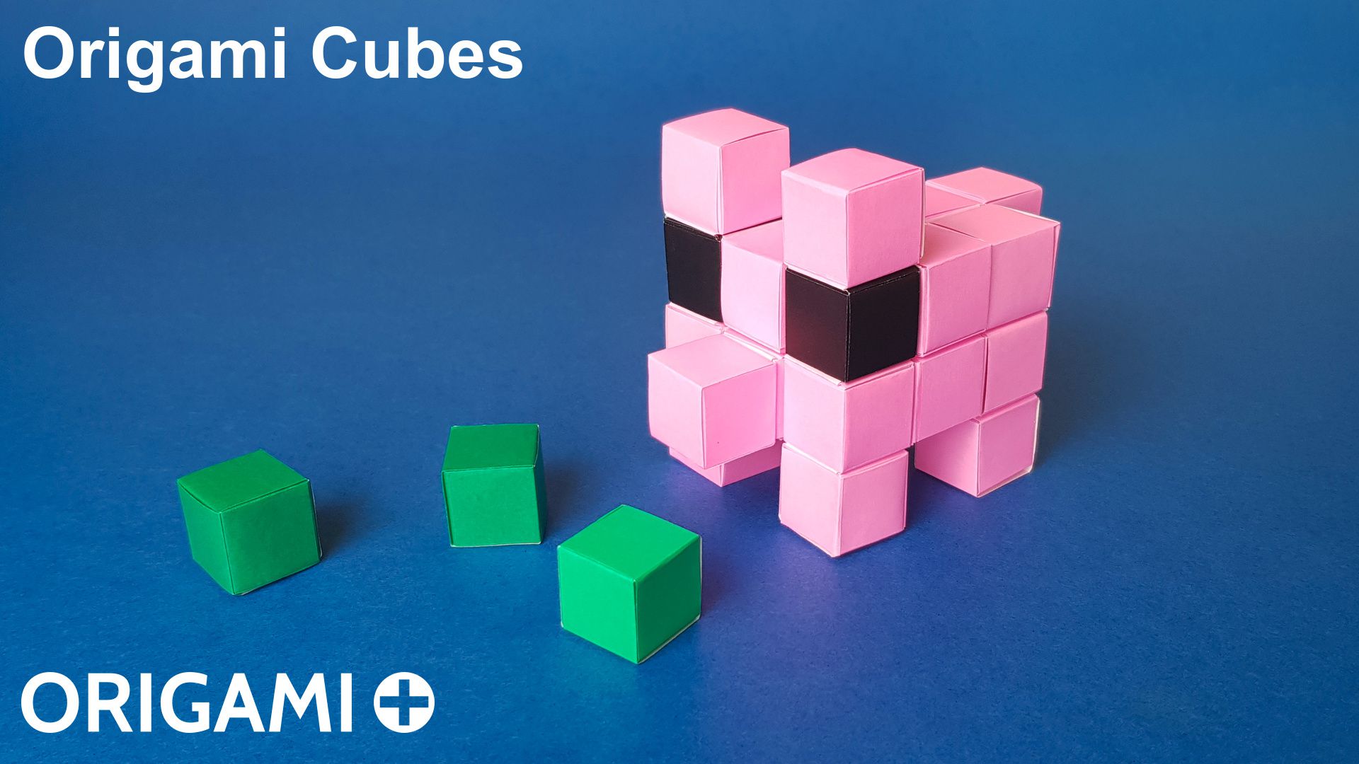 origami cube single sheet