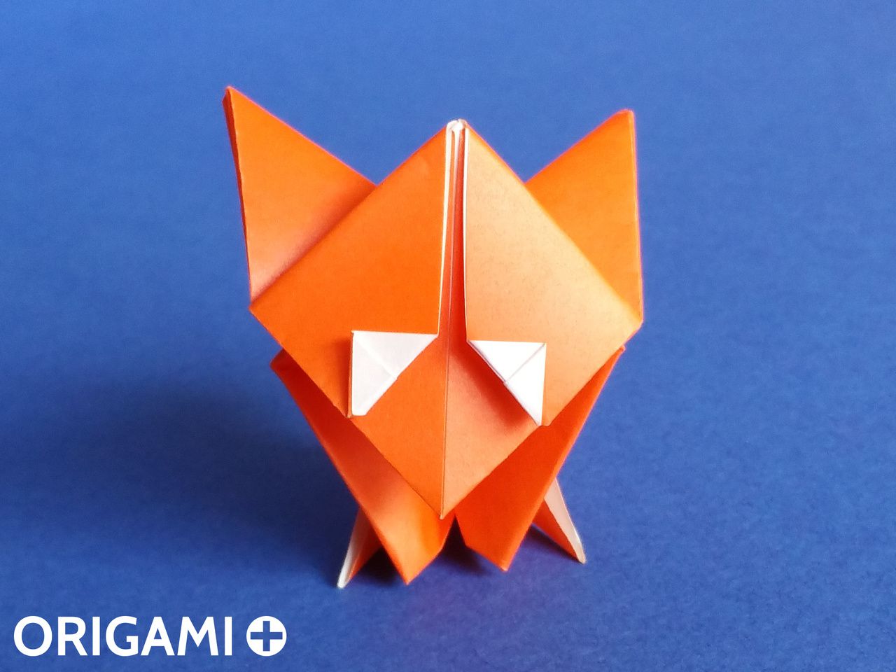 Renard en origami