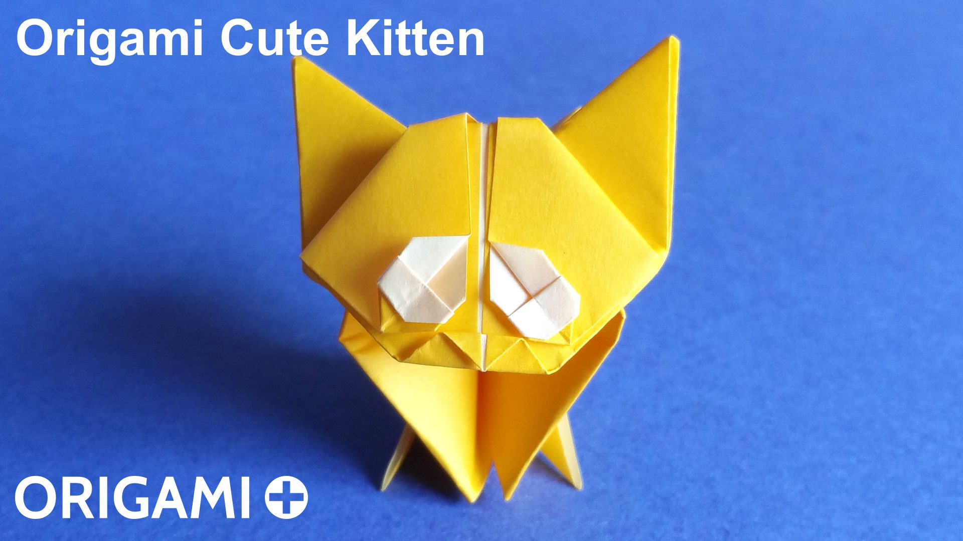 Origami Cute Kitten