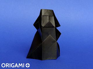 Darth Vader en origami