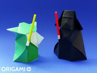 Sabre Laser en origami