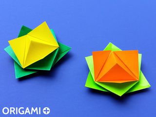 Fleur de Lotus en origami
