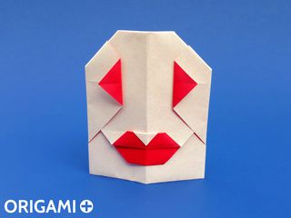 Madame Fantôme en origami