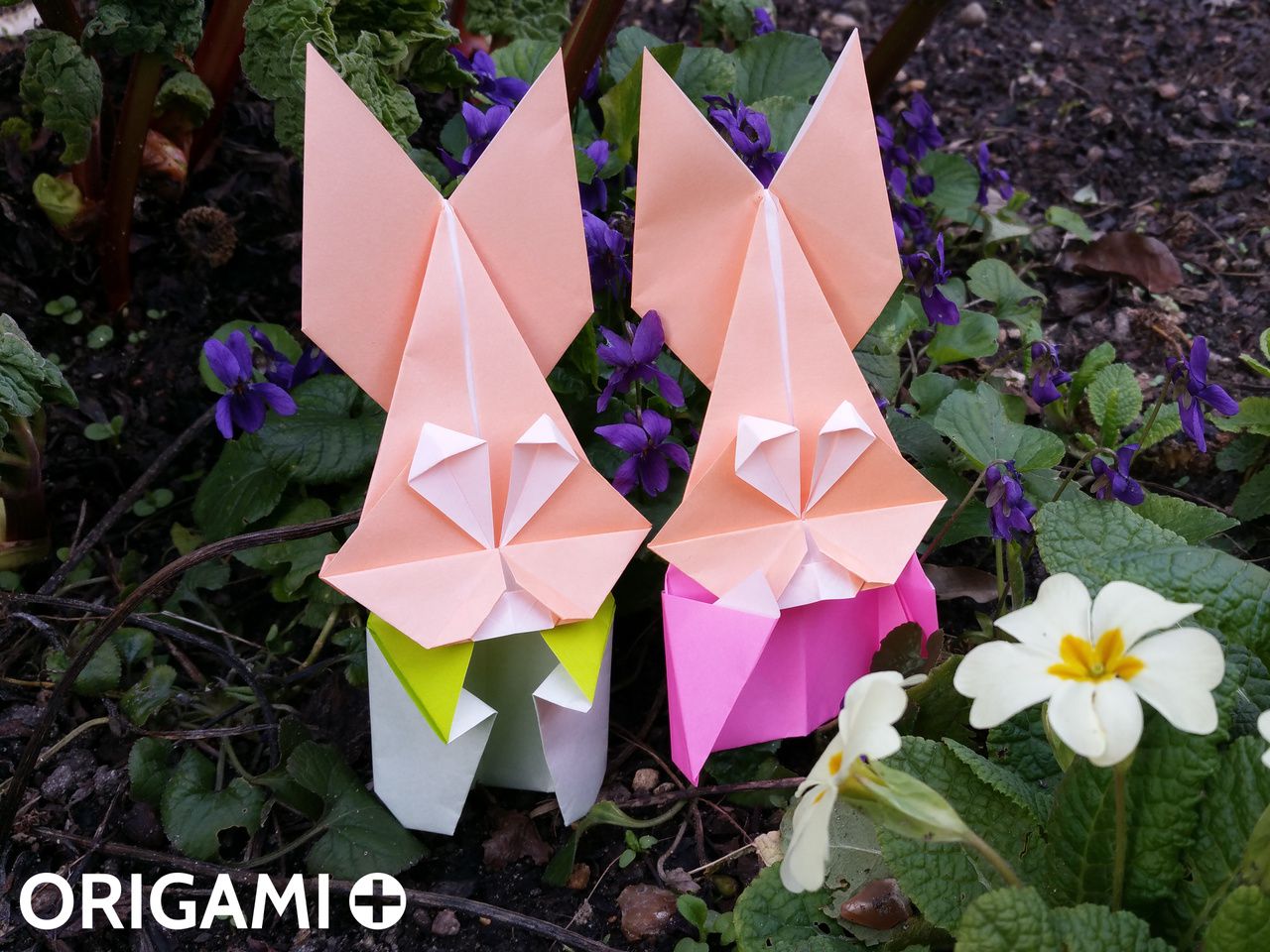 Origami Mrs Rabbit