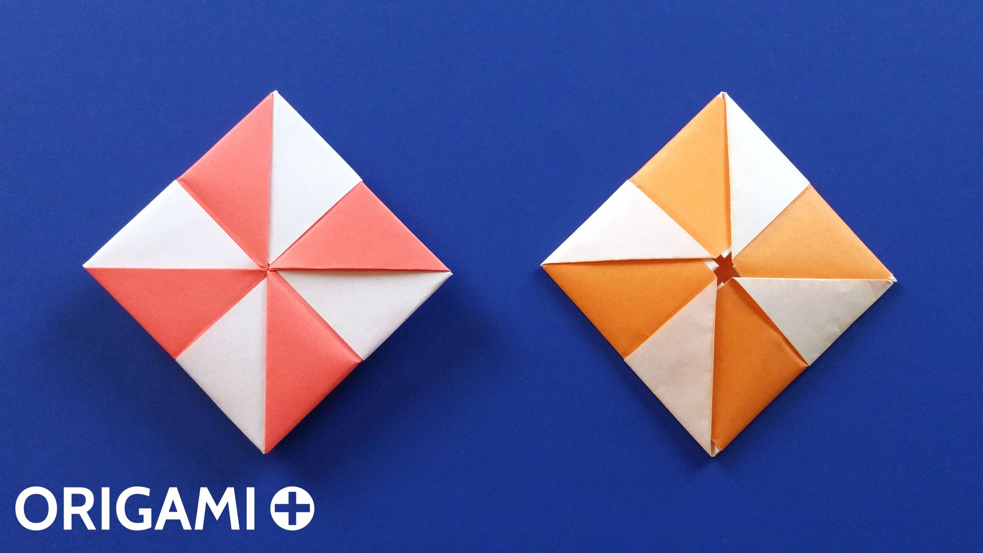 Enveloppe Moulin à Vent en origami