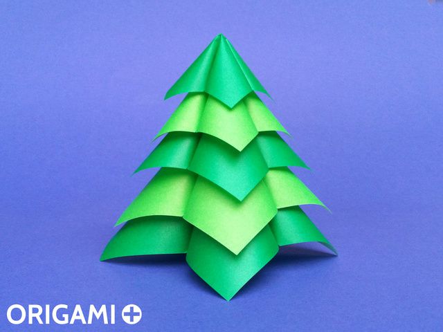 Quick and Easy Christmas Tree - step 1