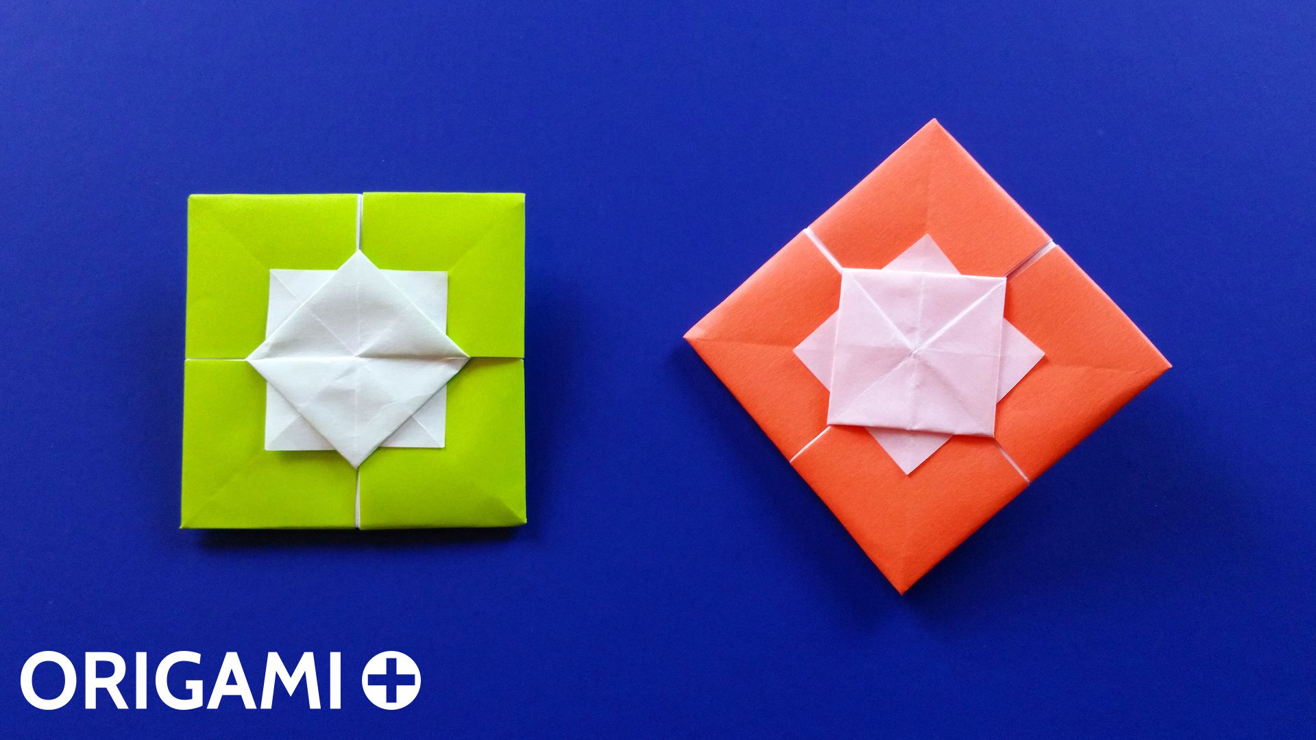 Enveloppe Carrée en origami