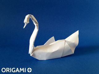 Projet Cygne en origami