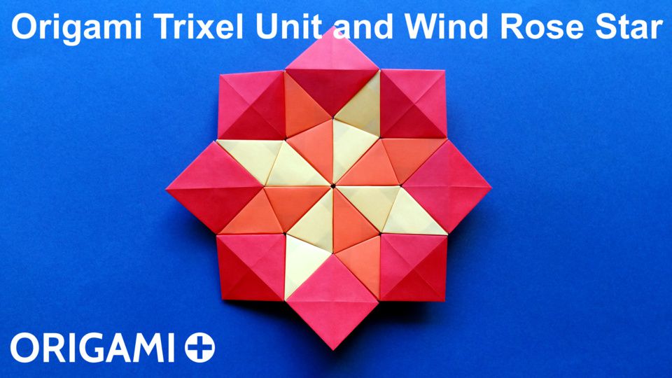Trixel Unit and Wind Rose Star Mosaic
