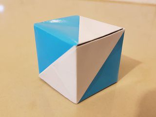 Argentina Origami Flag Box by Cristian Rojas