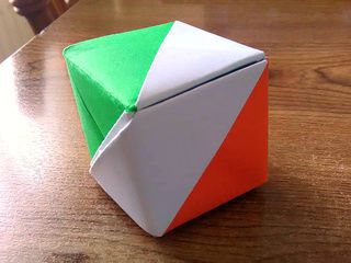 Ireland Origami Flag Box by Martina Dunne