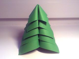 Origami Fir Tree