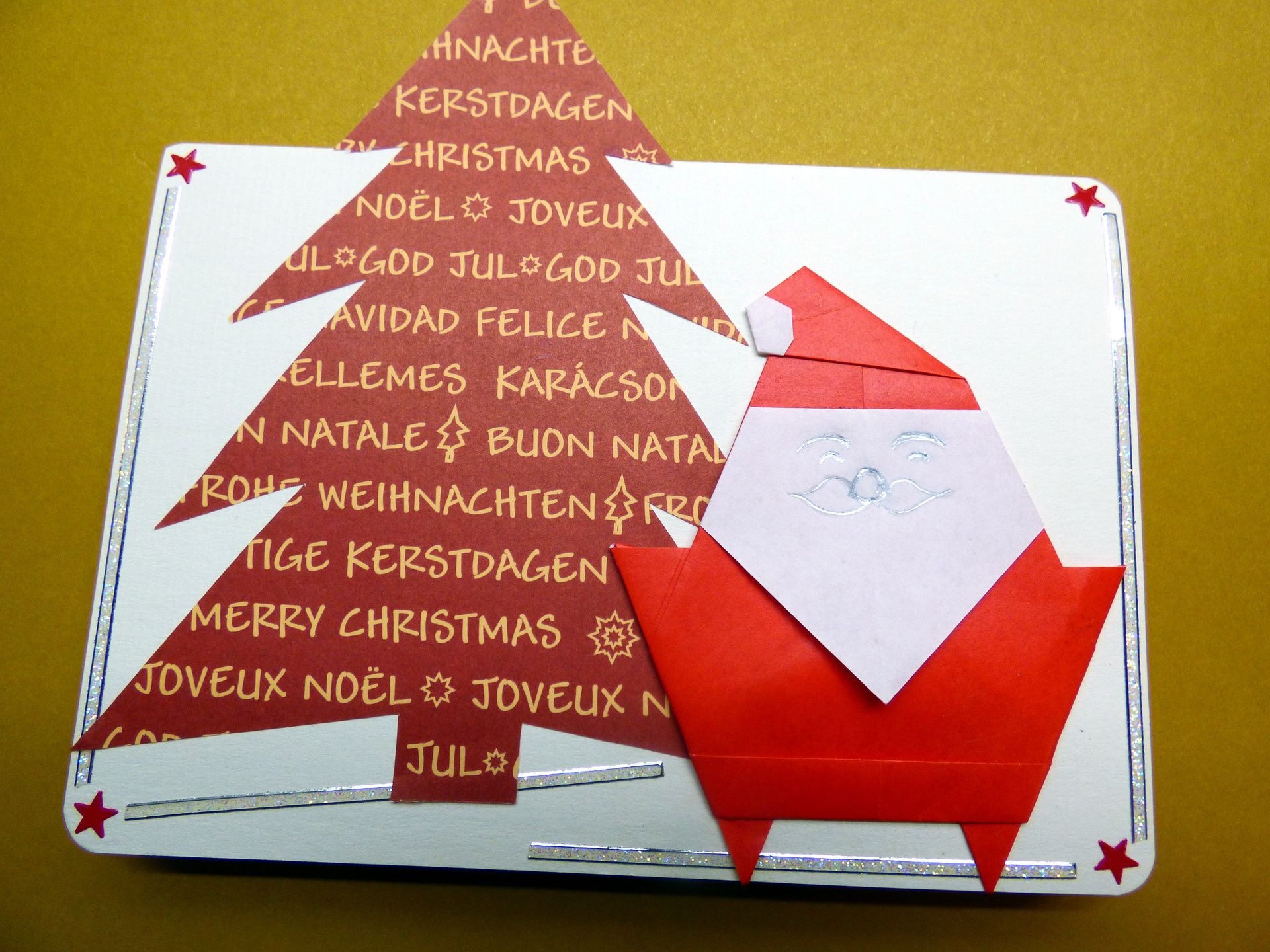 Origami Santa Claus Pictures