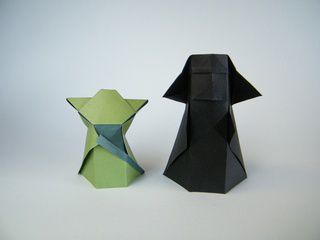 Origami Yoda and Darth Vader