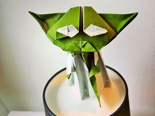 A beautiful Origami Yoda